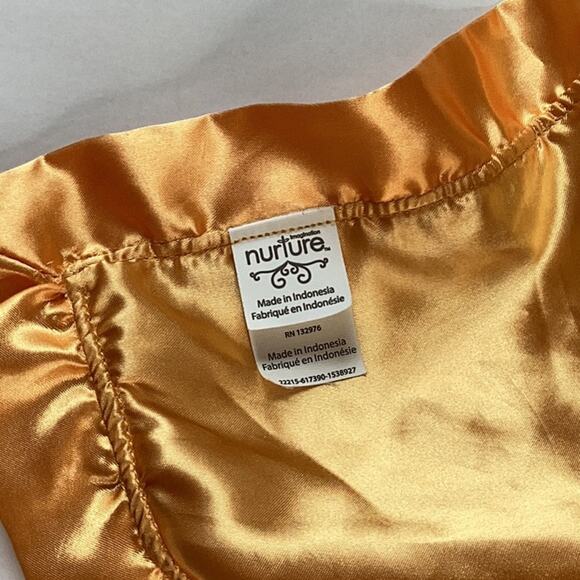 Nurture Plush Giraffe Security Blanket Satiny Velvety Cuddle Blankie Lovey Toy - Picture 5 of 10